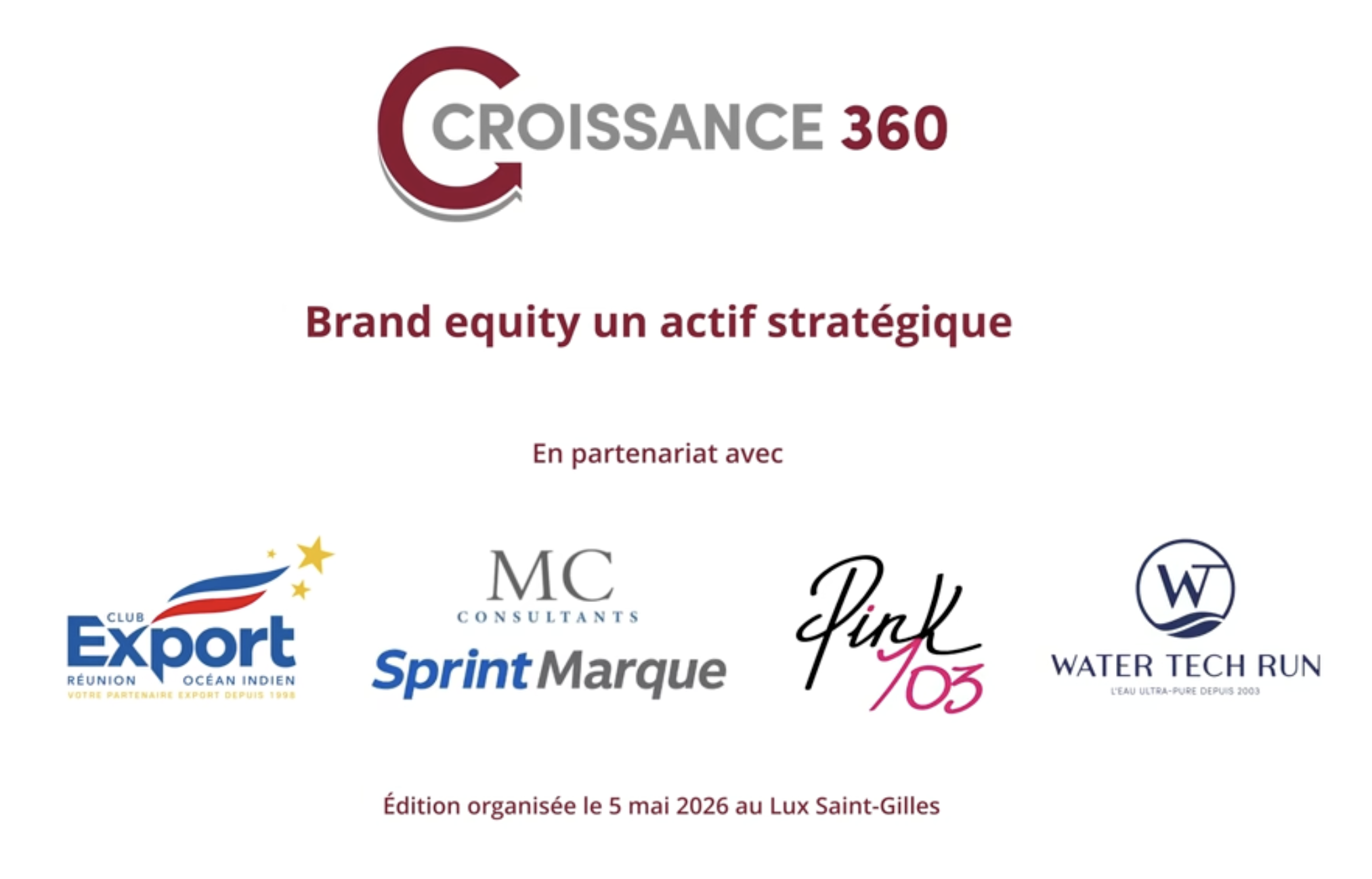 🚀 « Croissance 360° » — 5 may 2026 edition, RUN 🇷🇪!