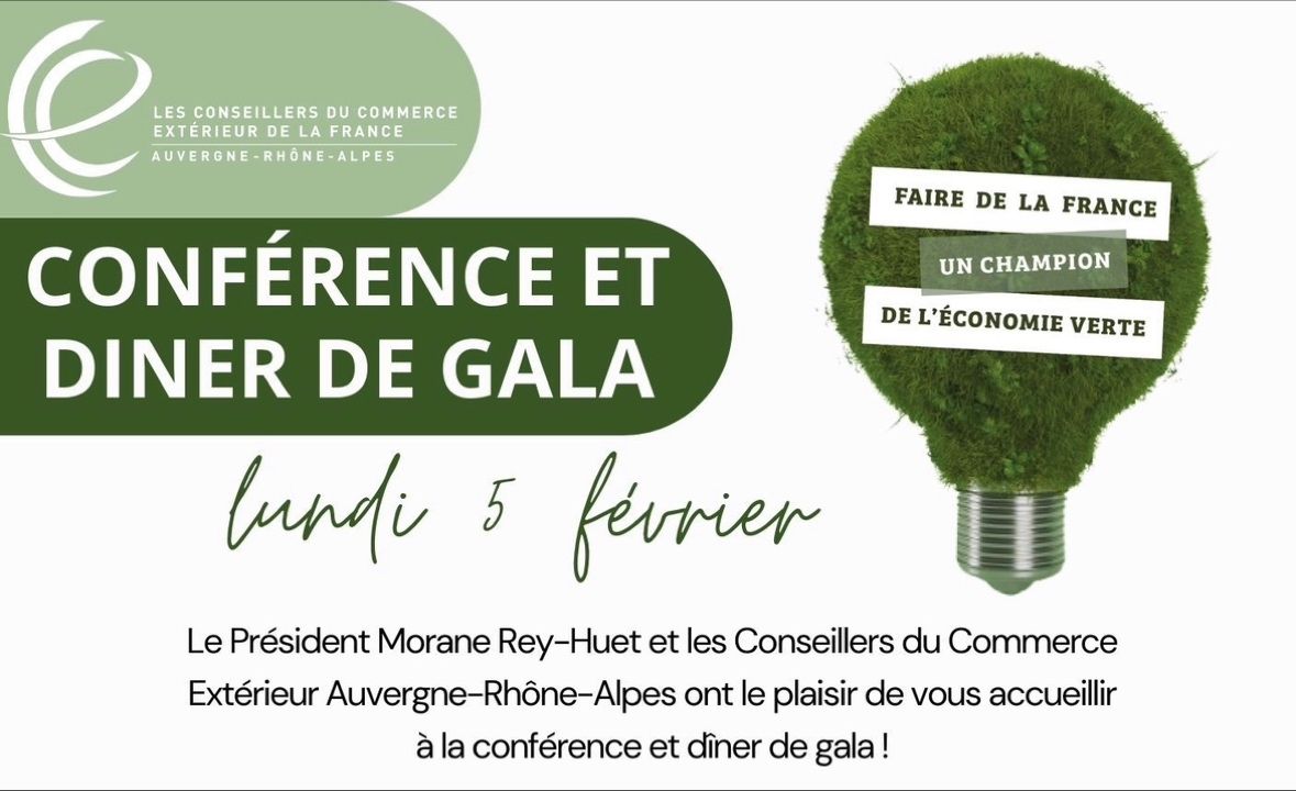 Grand Gala des Conseillers du Commerce Extérieur de la France 🇫🇷